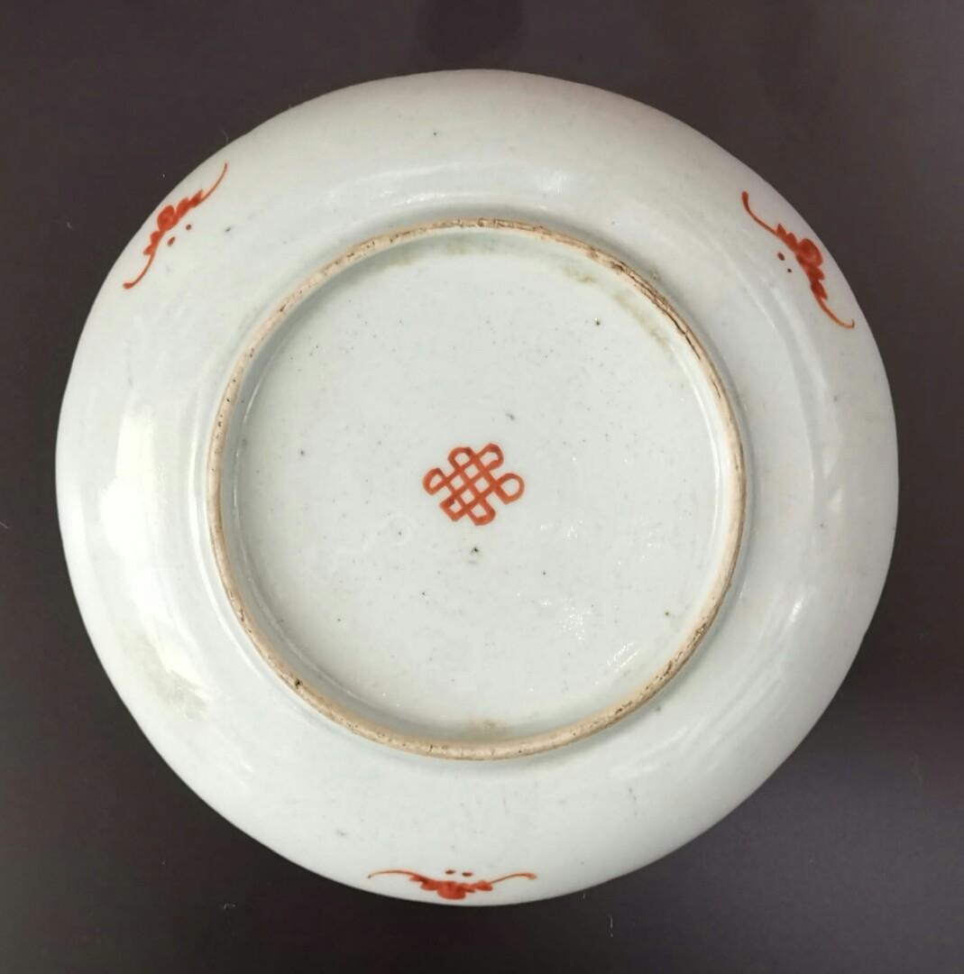 清代同治~粉彩白菜碟, 興趣及遊戲, 收藏品及紀念品, 古董收藏- Carousell