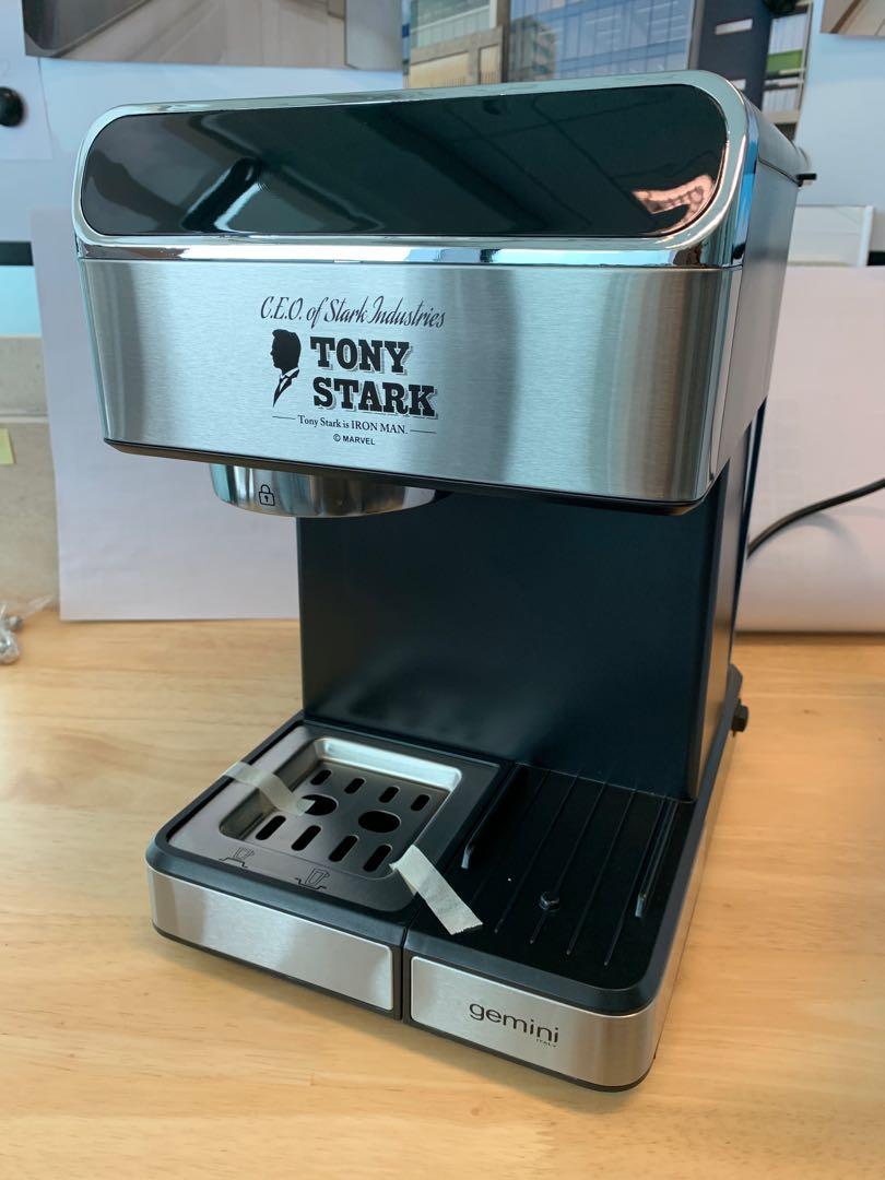 全新未開盒* Gemini Marvel Tony Stark 全自動打奶泡意式咖啡機 