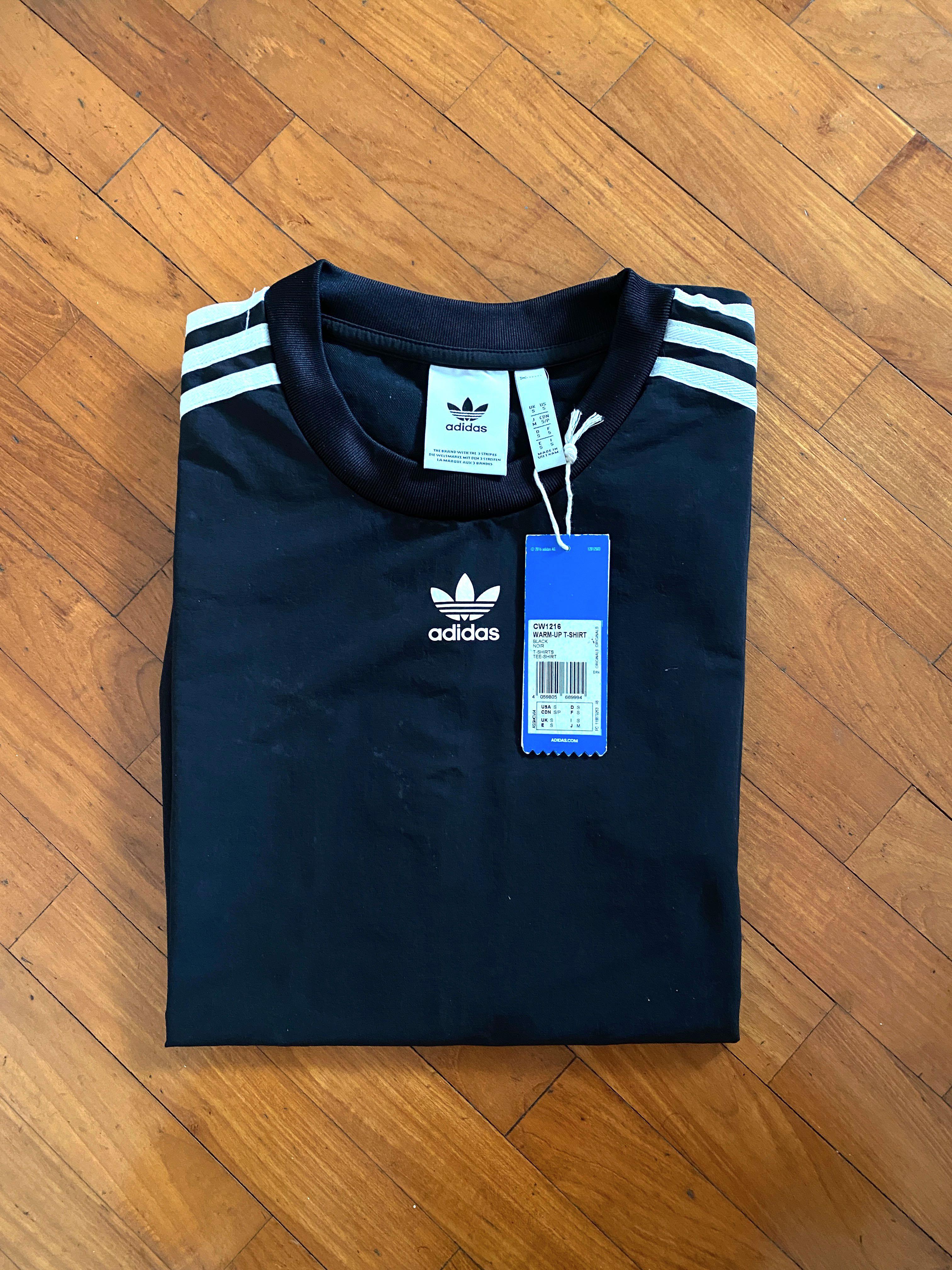 Adidas warm up hotsell tee