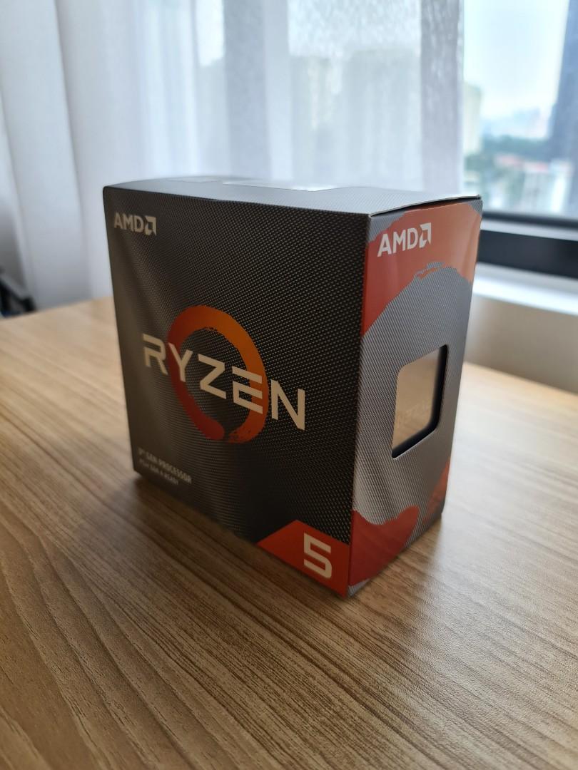 AMD Ryzen 5 3500 (BOX) New Cooler, Computers  Tech, Parts  Accessories,  Computer Parts on Carousell