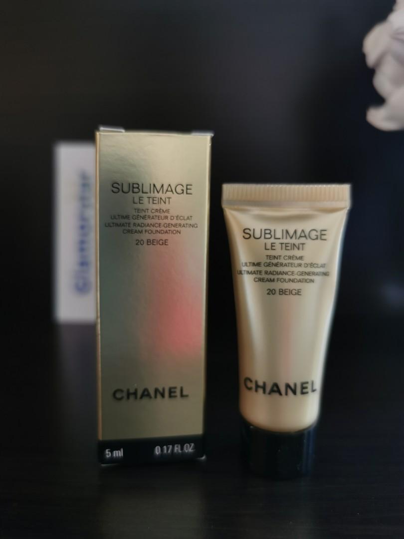 Authentic Chanel Sublimage Le tient Cream Foundation and L'ESSENCE De Teint  Serum Foundation color 20 Beige, Beauty & Personal Care, Face, Face Care on  Carousell