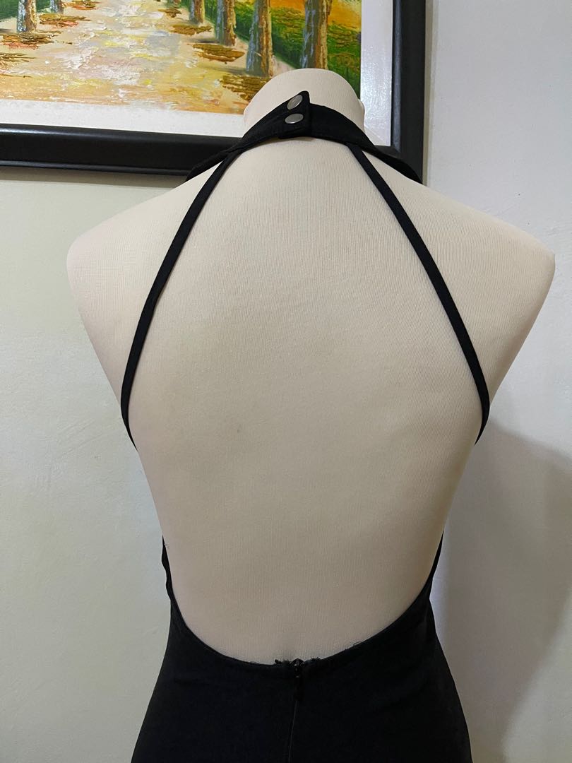 tobi backless dress