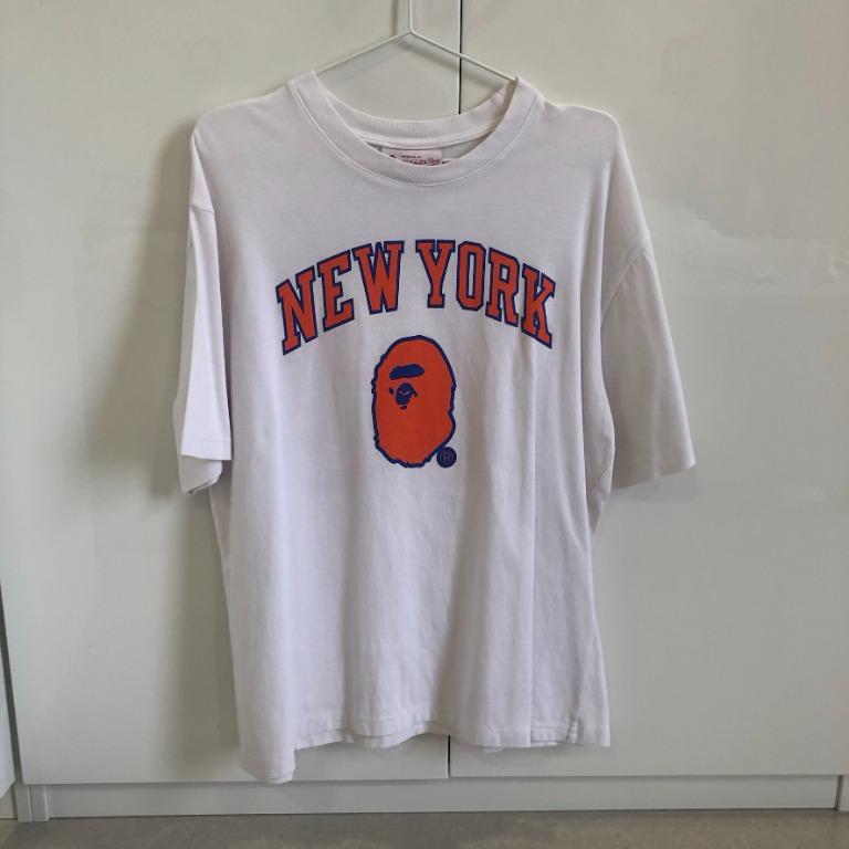 BAPE X MITCHELL & NESS NEW YORK KNICKS JERSEY TANK TOP MENS