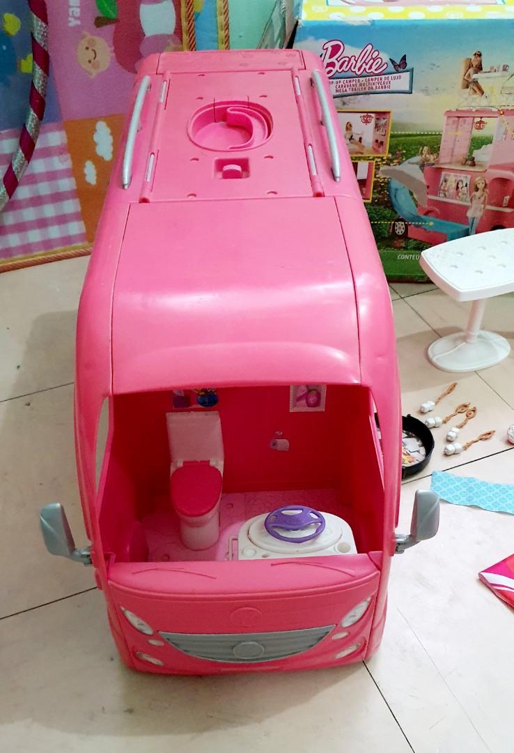 Barbie camper van, Hobbies & Toys, Toys & Games on Carousell