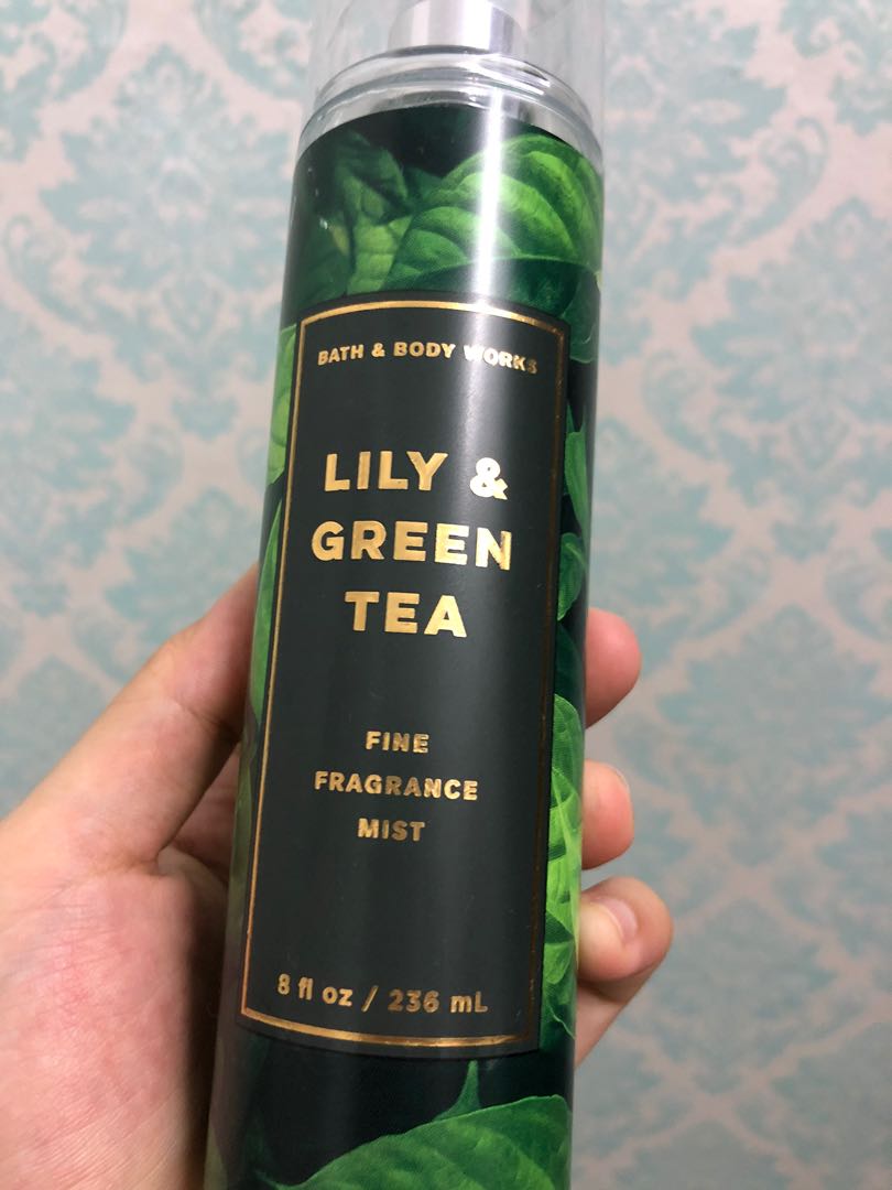 Bath and body works lily and green shop tea mist