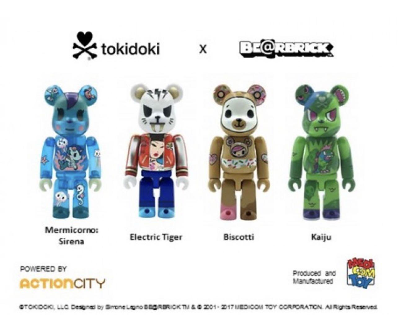 送料無料・選べる4個セット 【新品未開封】tokidoki×BE@RBRICK