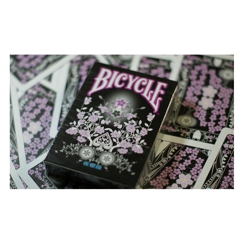 Bicycle Transducer Night Sakura Playing Cards 全新美國直送原裝正版