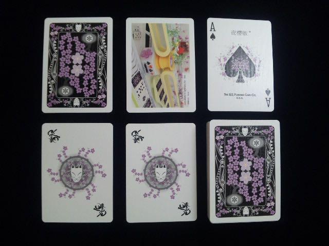 Bicycle Transducer Night Sakura Playing Cards 全新美國直送原裝正版