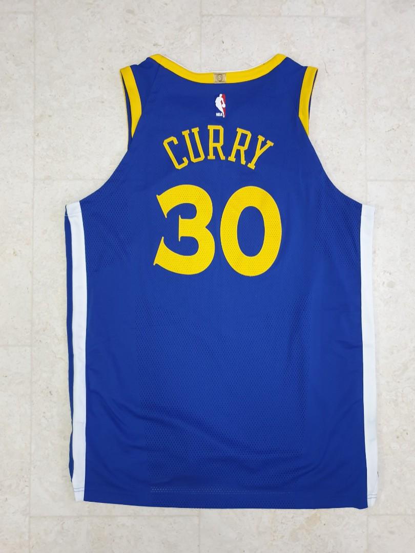 Nike Stephen Curry Golden State Warriors Gold City Edition Authentic Aeroswift Jersey