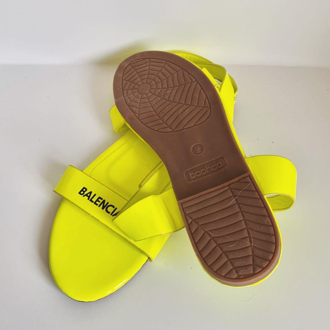 Neon strappy sale sandals