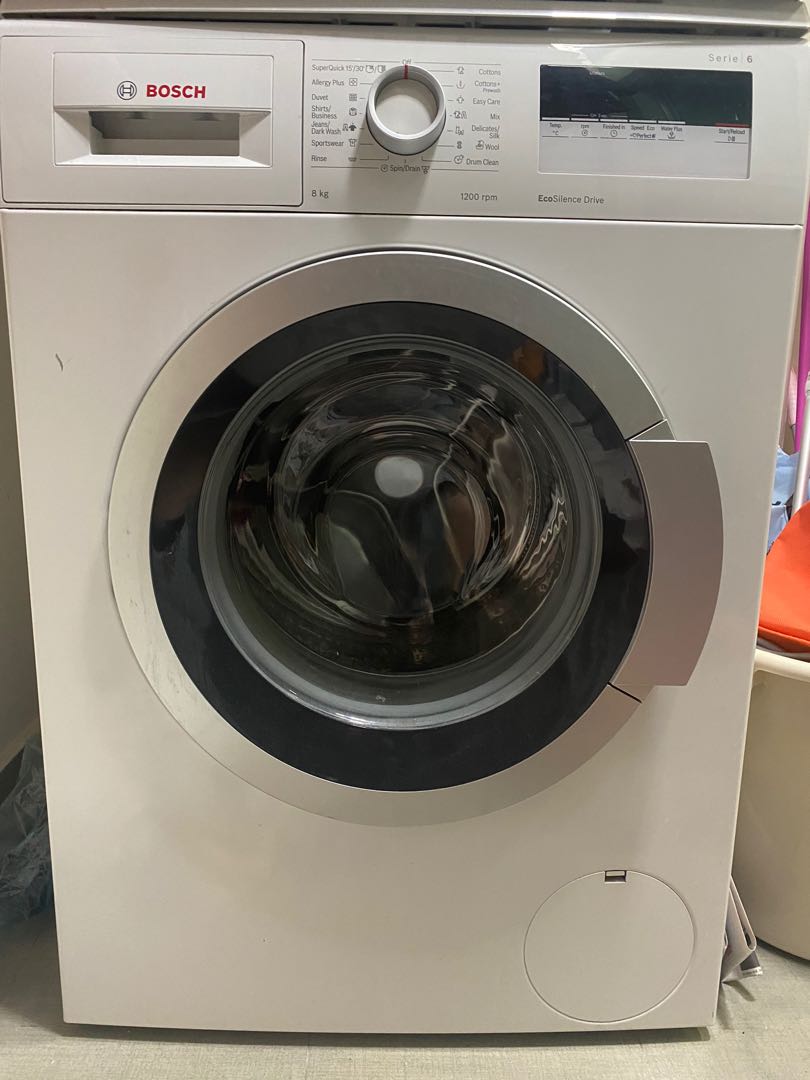 Bosch Series 6 washing machine (WAT24160SG), TV & Home Appliances