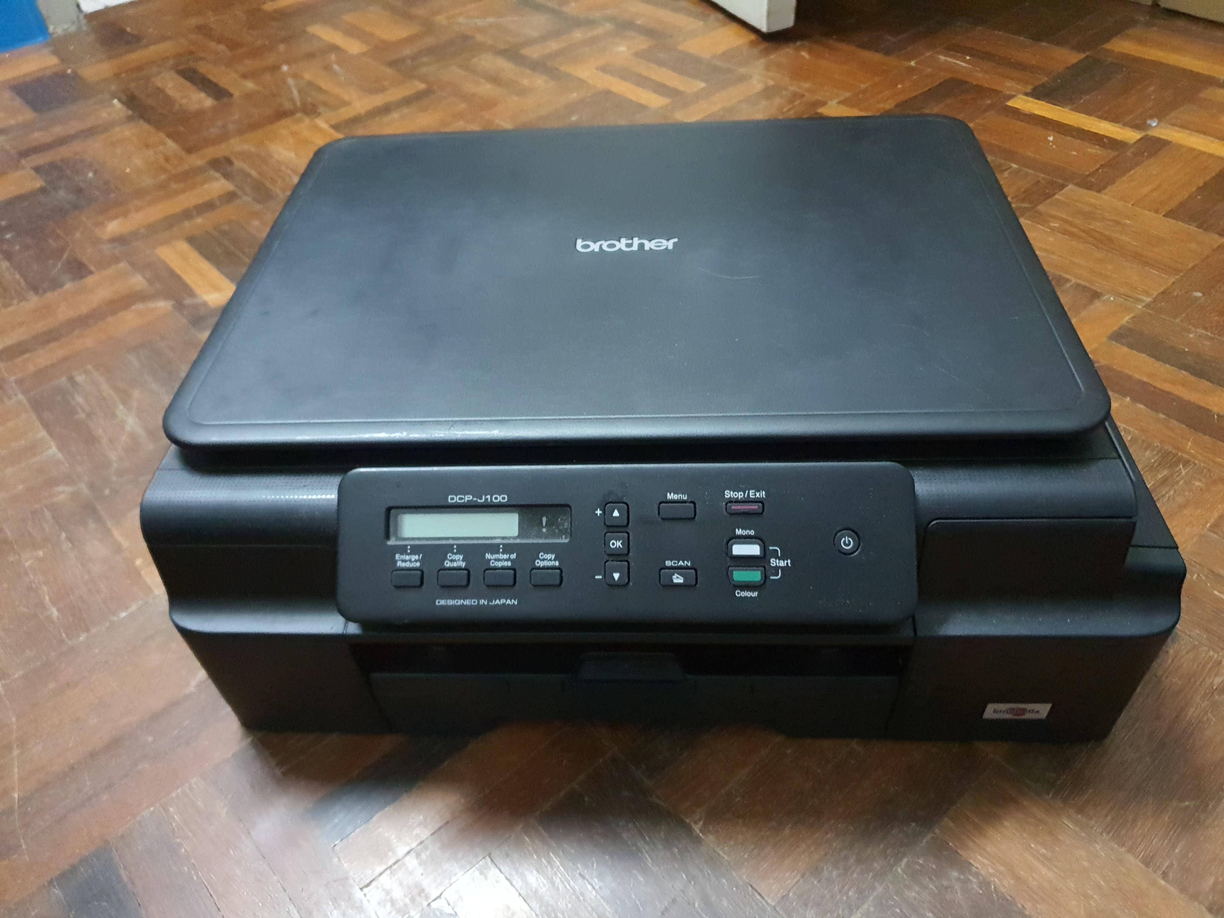 Brother Dcp J100 Electronics Computer Parts Accessories On Carousell