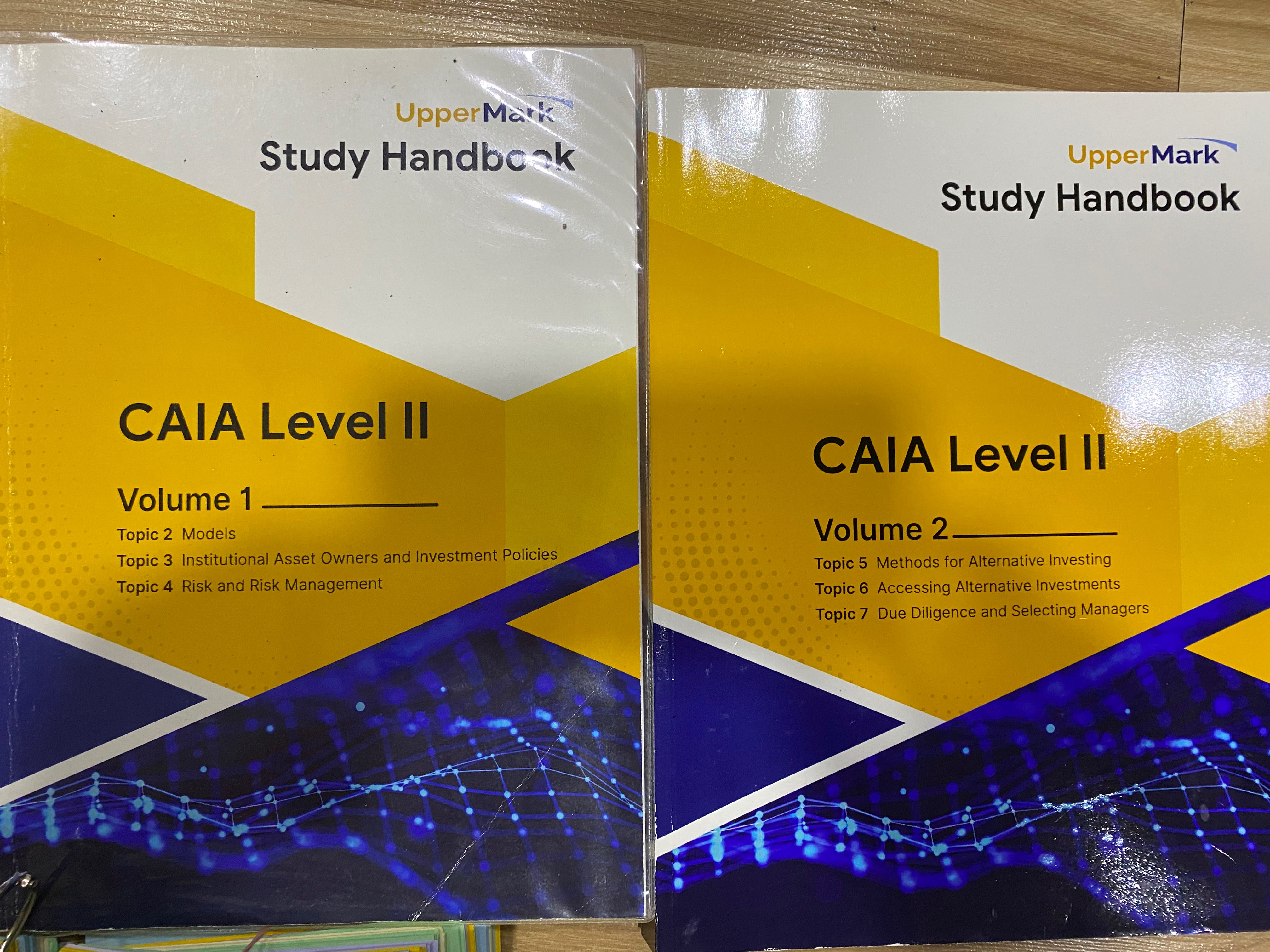 CAIA Level 2 March 2021 Upper Mark study guides plus flashcards plus
