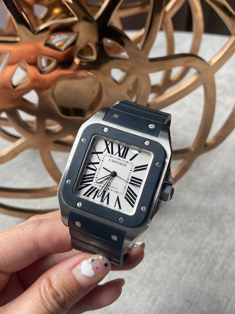 cartier santos 100