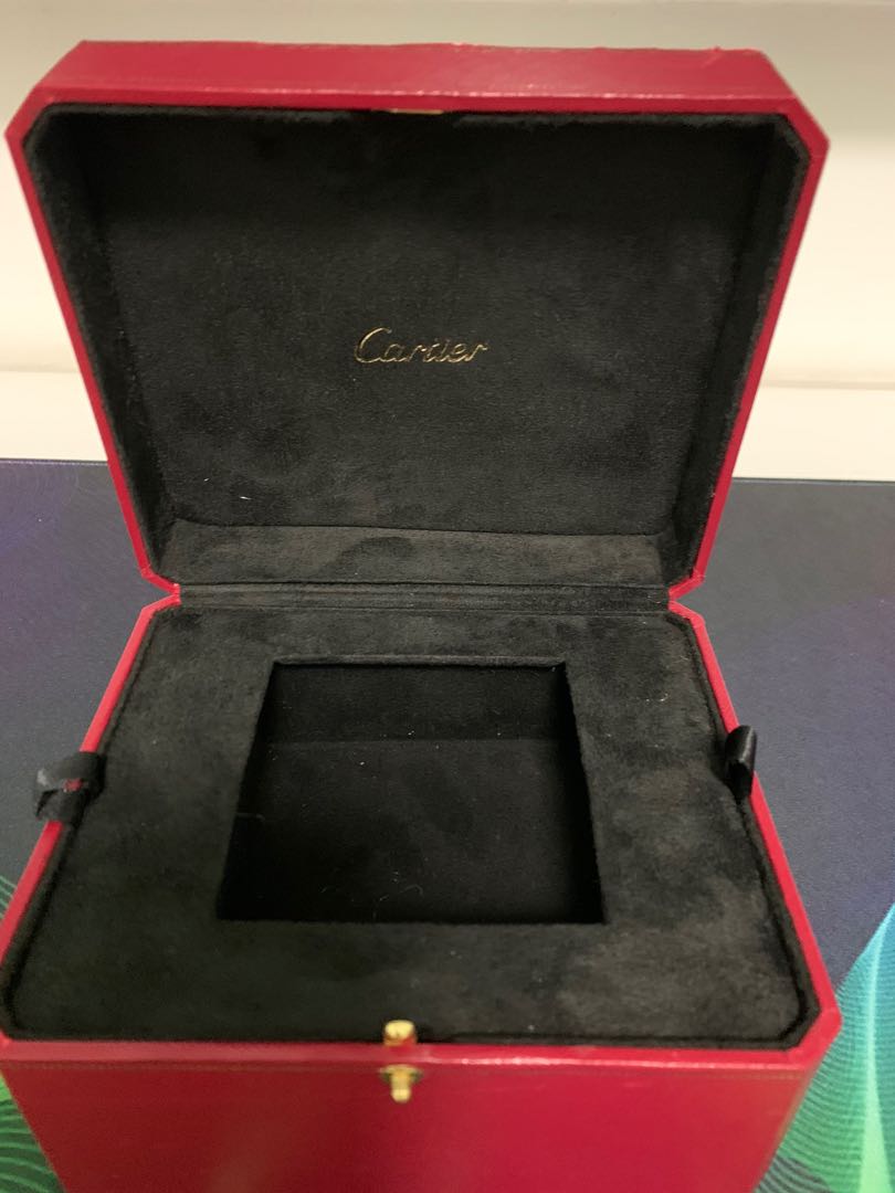 Cartier discount watch box