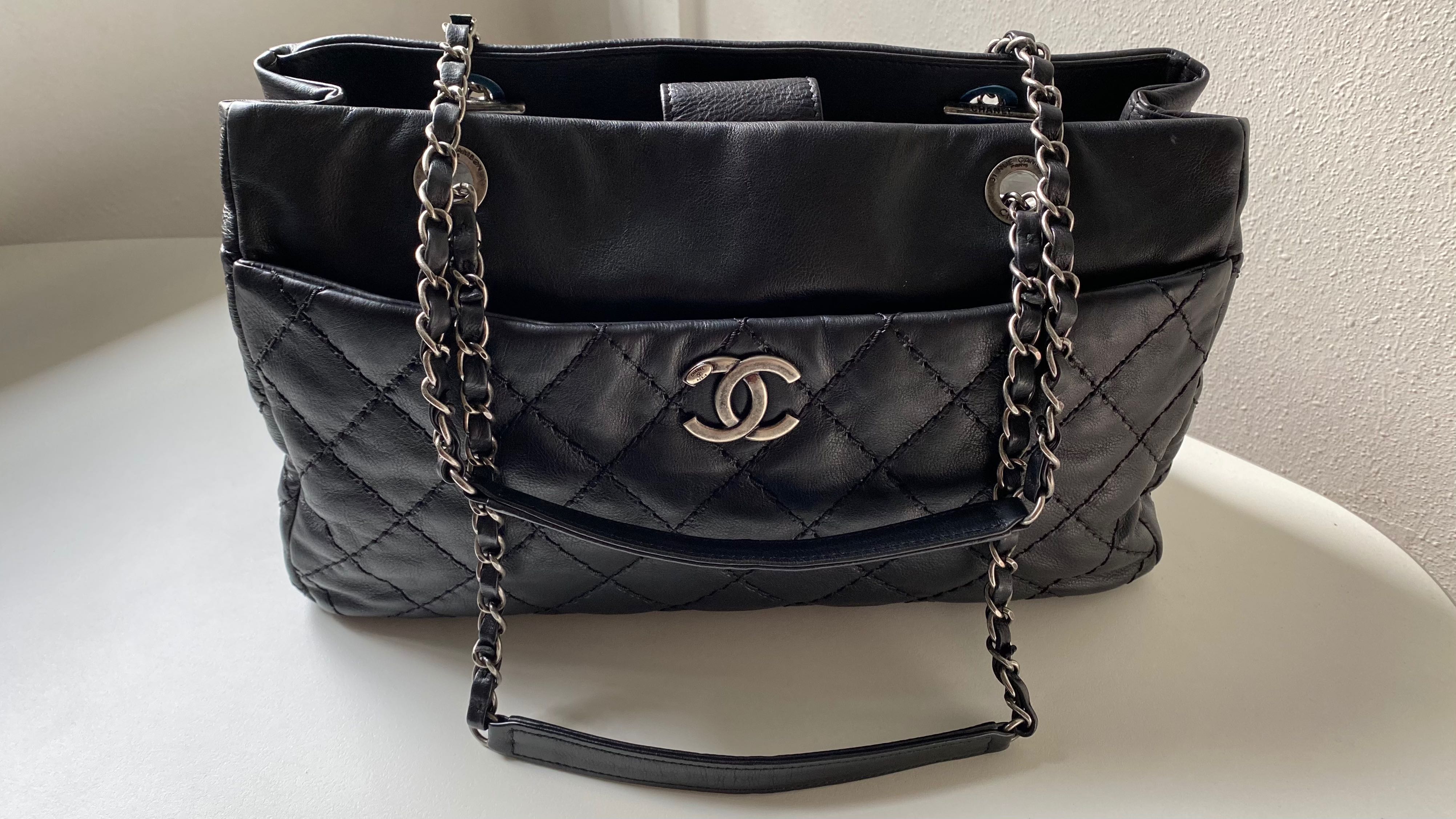 Authentic Second Hand Chanel East West Modern Chain Tote Bag  PSS60000017  THE FIFTH COLLECTION