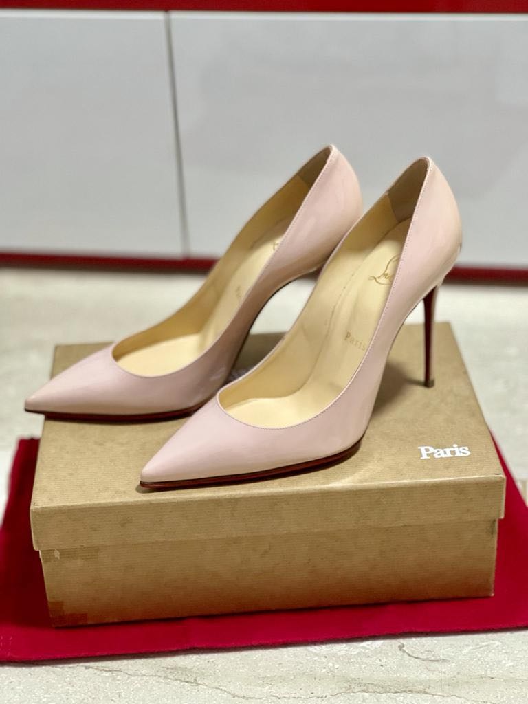 □ ルブタン ChristianLouboutin DECOLLETE ハイヒールパンプス 3060029 ピンヒール 35｜ブランド別