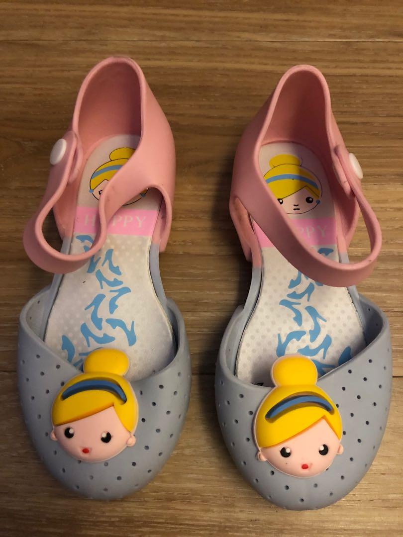 Cinderella Rubber Jelly Shoes Babies Kids Babies Kids Fashion on Carousell