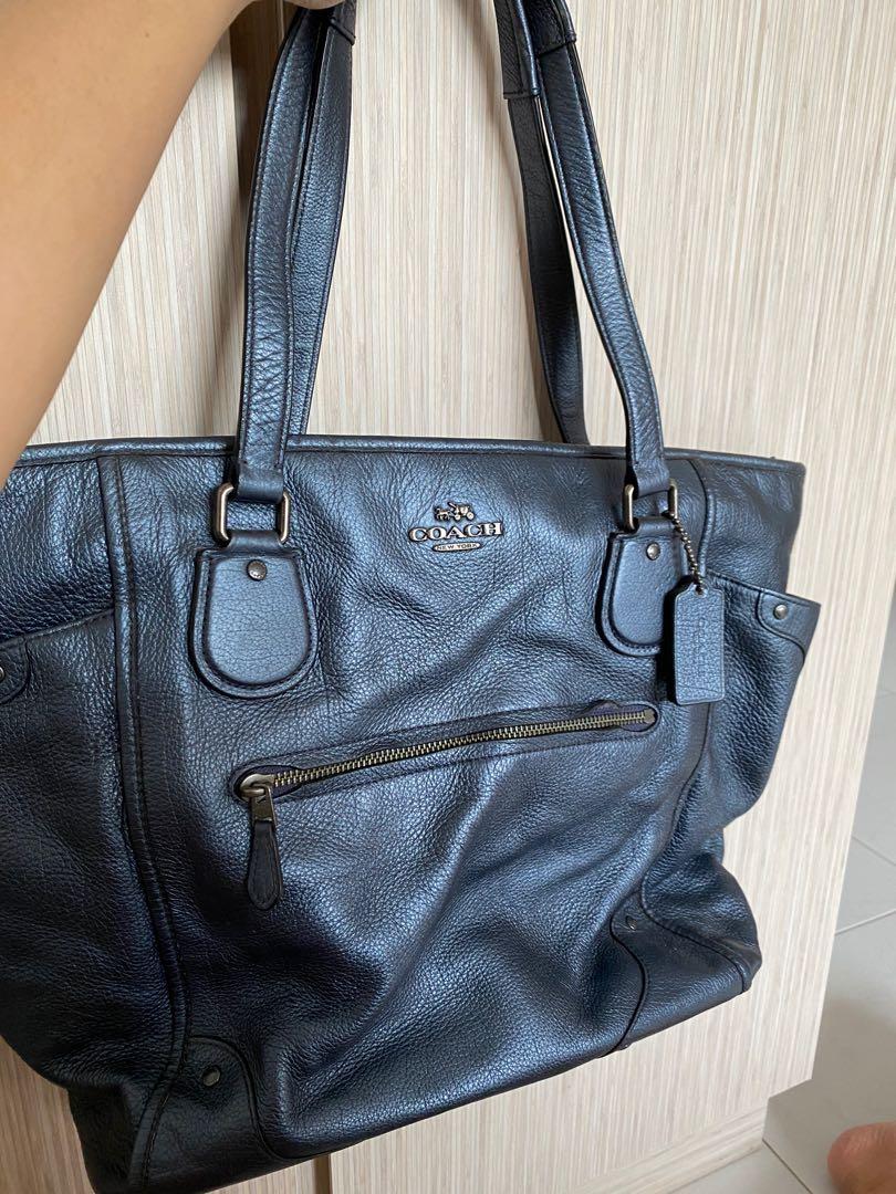 Coach grain leather mickie satchel online