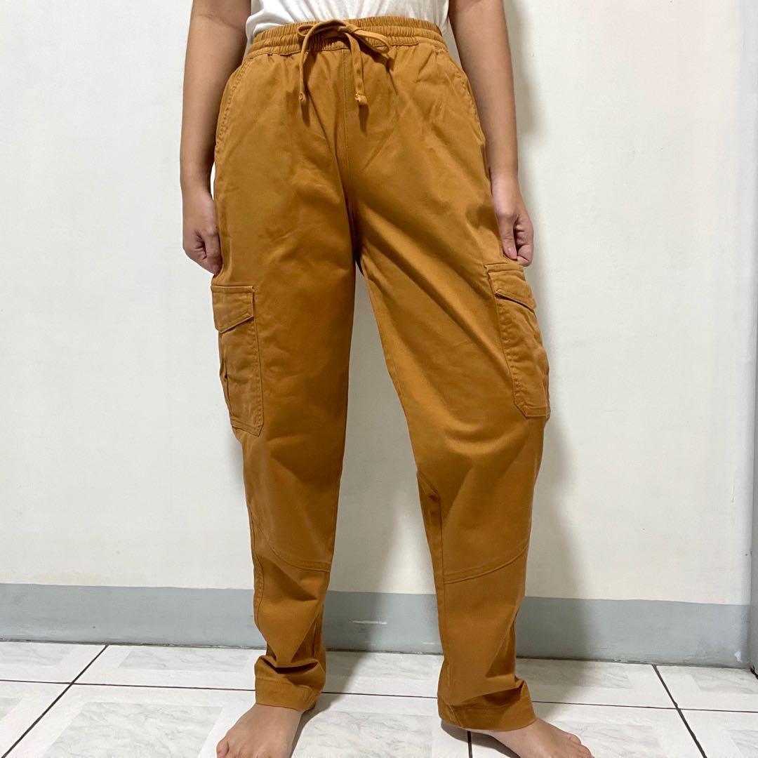 Mustard joggers womens hotsell