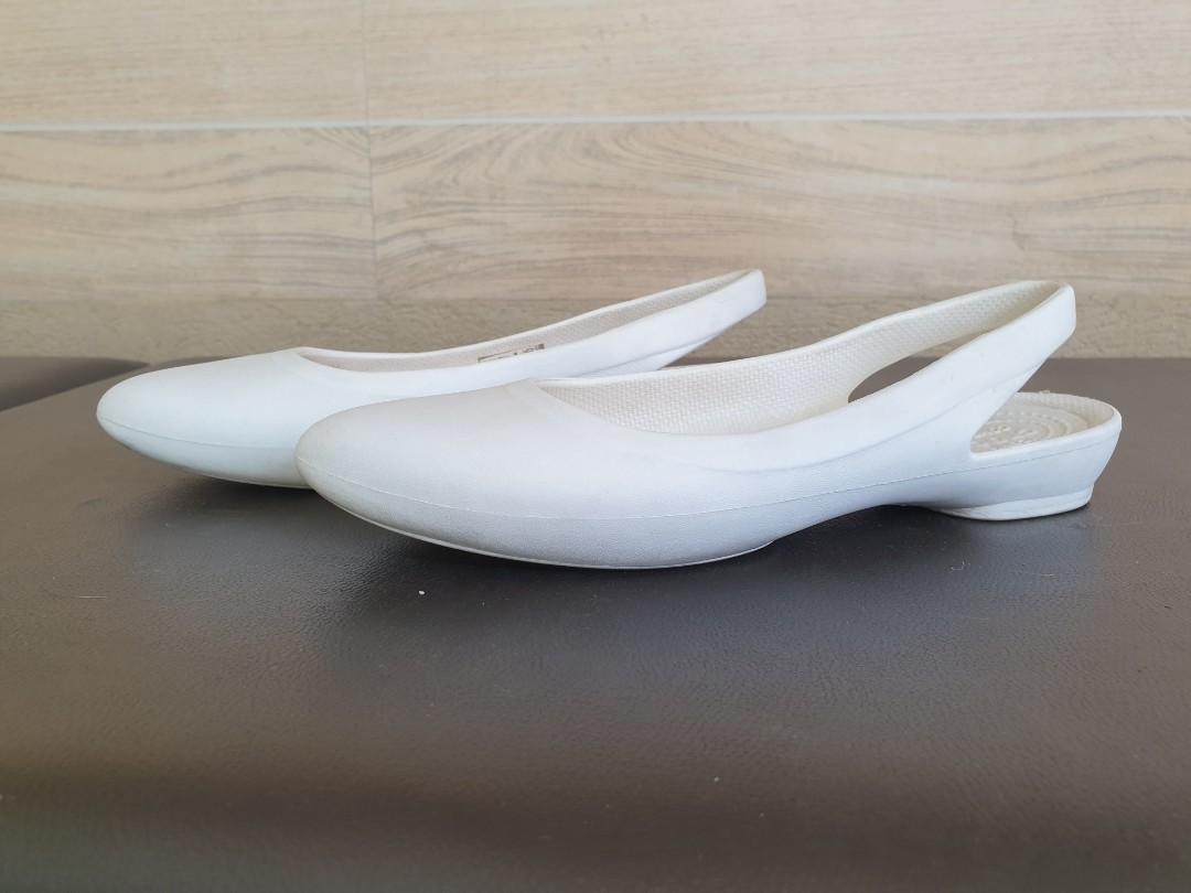 Crocs eve online slingback white