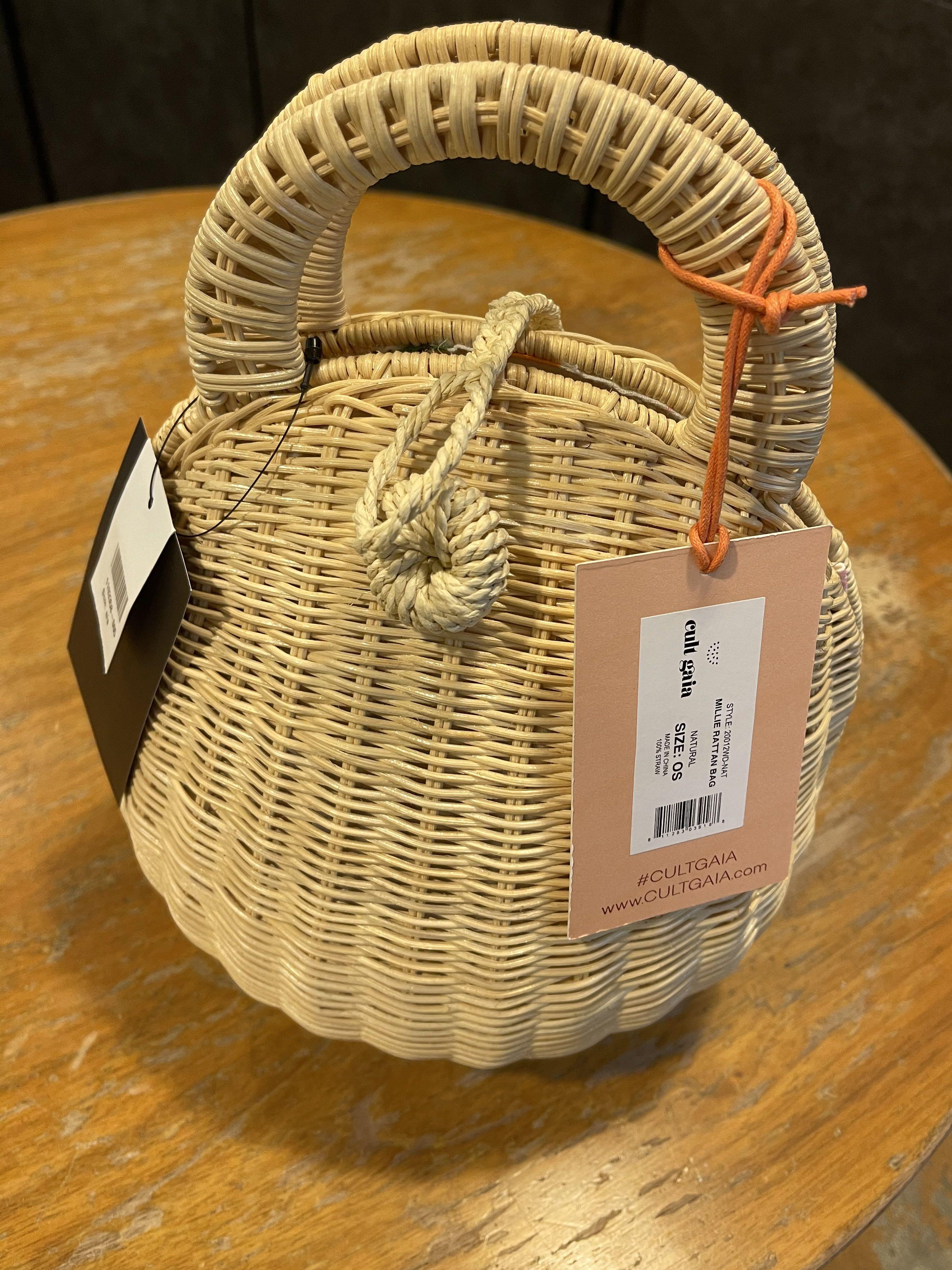Cult Gaia millie rattan bag Carousell