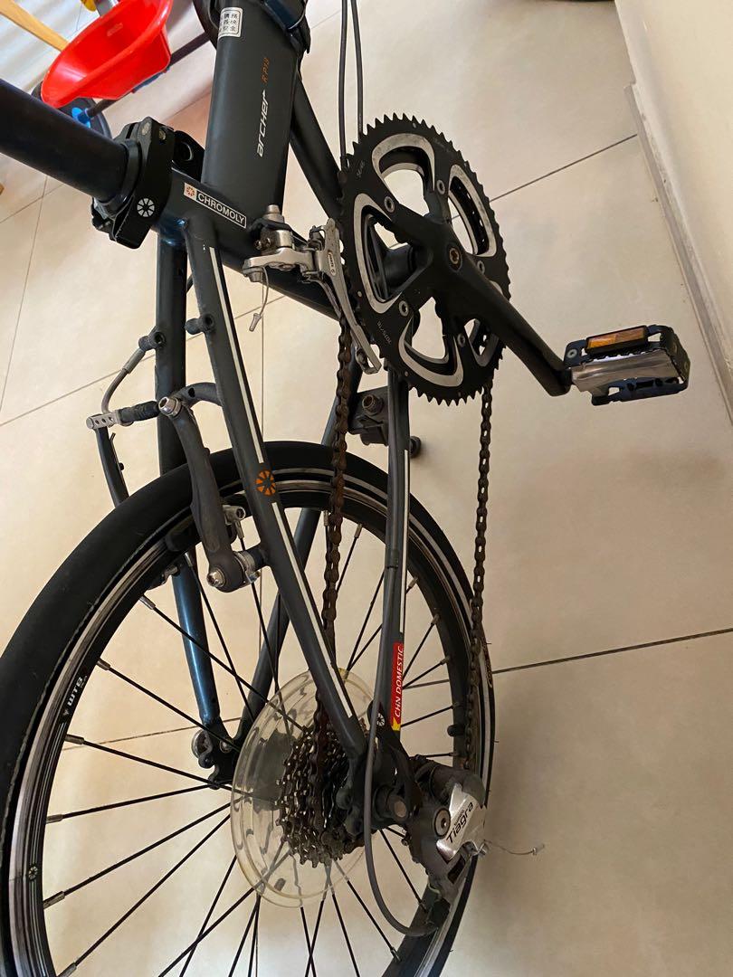 Dahon Archer RP18 Metallic Grey foldable bike