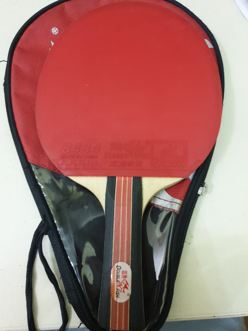 Double Fish Table Tennis Racket, Sports Equipment, Sports & Games ...