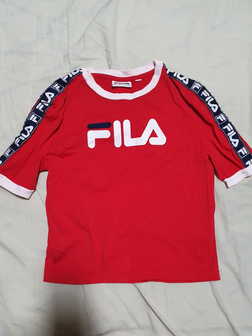 Fila red top on sale