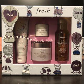Fresh Rose Deep Hydration Skincare Set Fresh Rose Deep Hydration Skincare Set