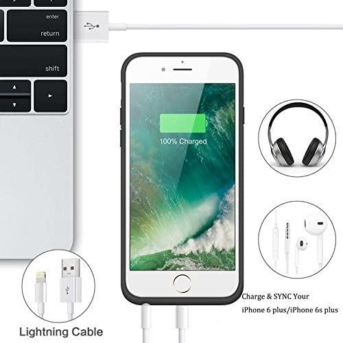 Funda de batería para iPhone 11, funda de carga recargable extendida  mejorada de 6800 mAh, paquete de batería portátil para iPhone 11, funda de  carga