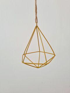 Gold Airplant Holder