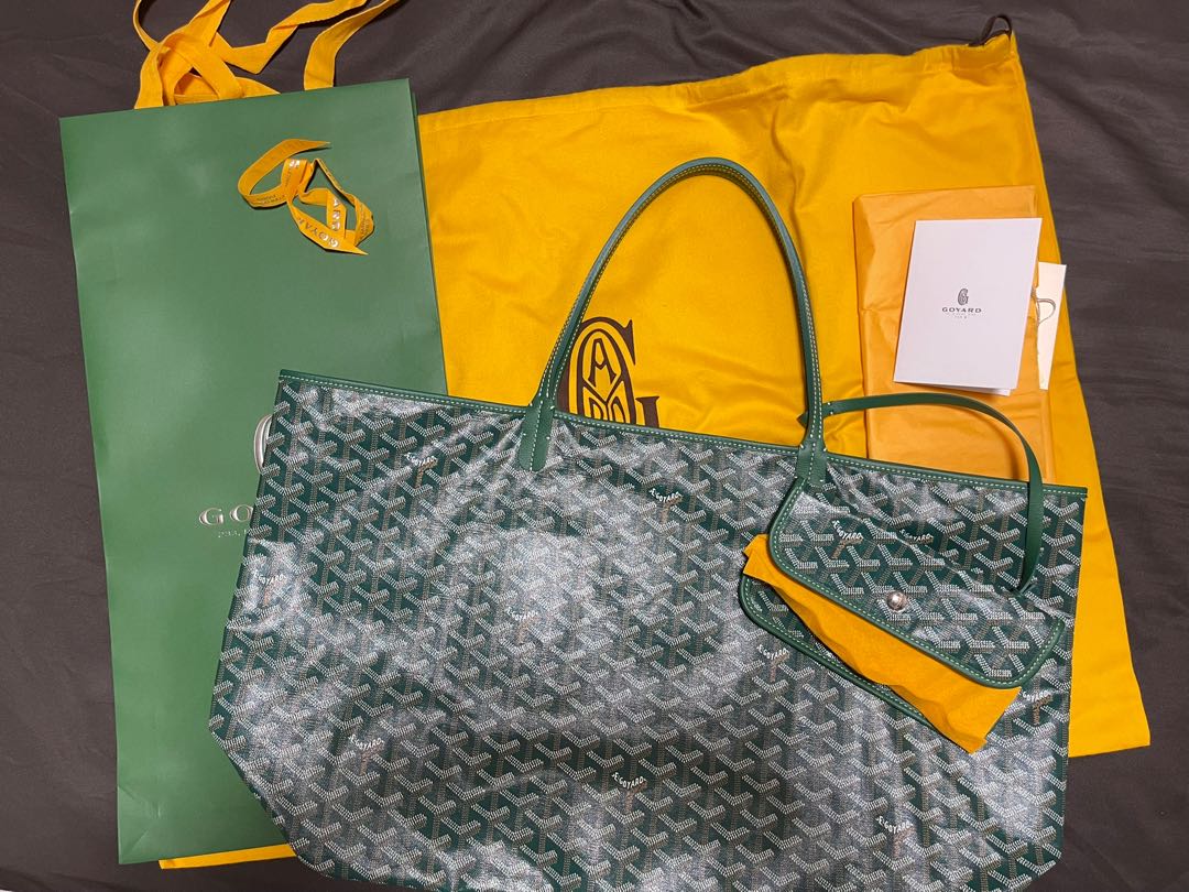 Goyard Tote Bag Zipper , Luxury, Bags & Wallets on Carousell