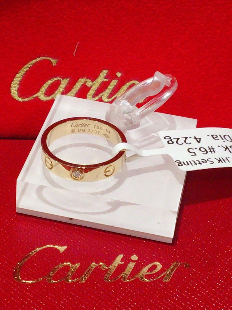 Cartier ring settings shop