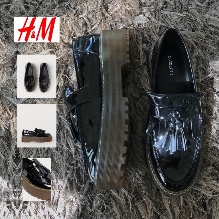 H&m platform loafers online