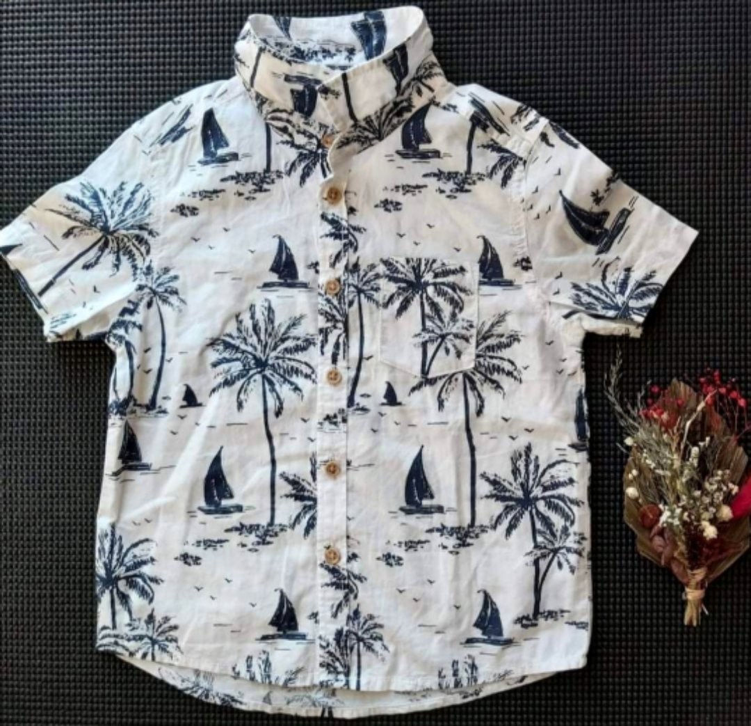 H&M TODDLER BOY SUMMER CASUAL SHIRTS BUNDLE SIZE 2 3YO, Babies & Kids