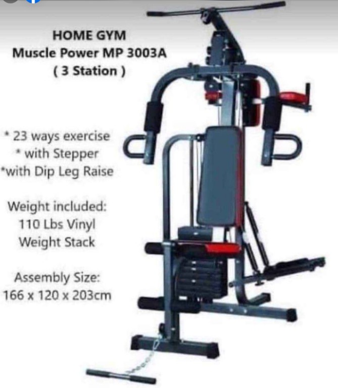 Muscle power 2025 home gym