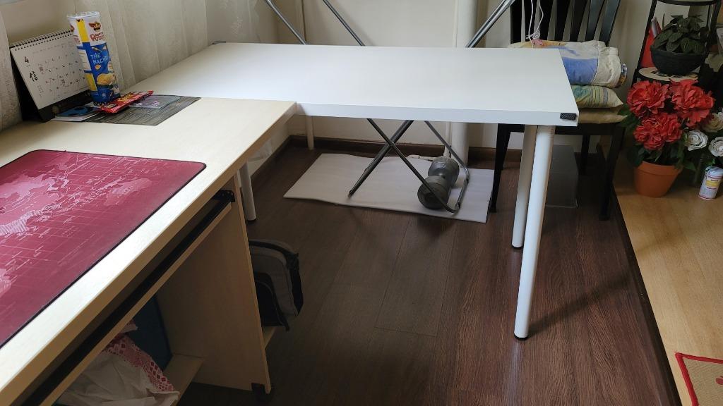 Hurry Ikea LINNMON 16353 Table top Study Desk with 4nos x ADILS 22724 legs. Retail at iKea 39