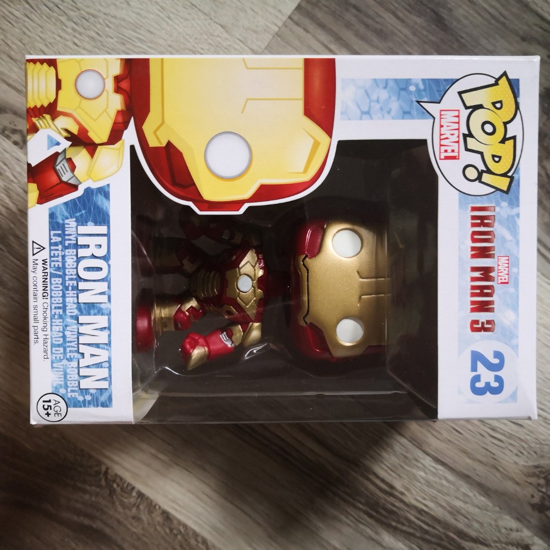 Iron man mark 42 funko pop, Hobbies 