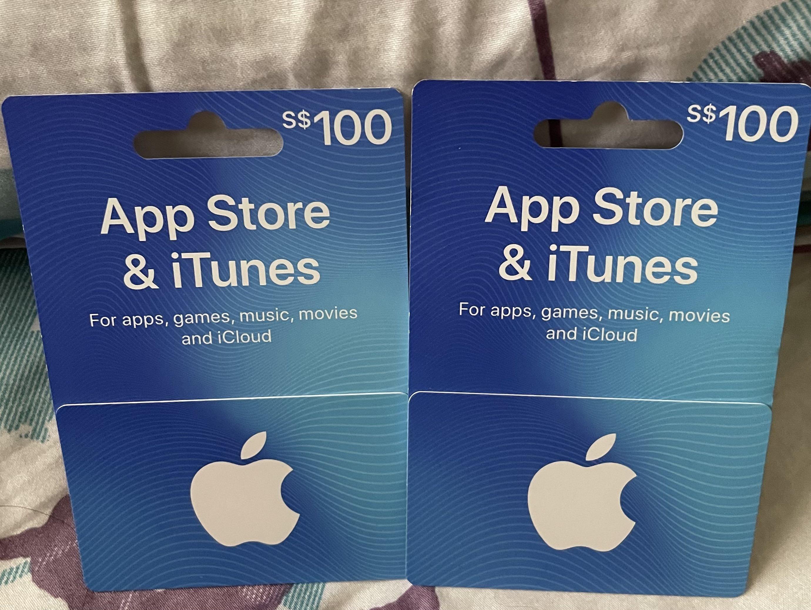 iTunes Gift card, Entertainment, Gift Cards & Vouchers on Carousell