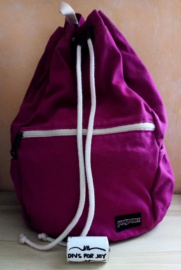 jansport drawstring bag