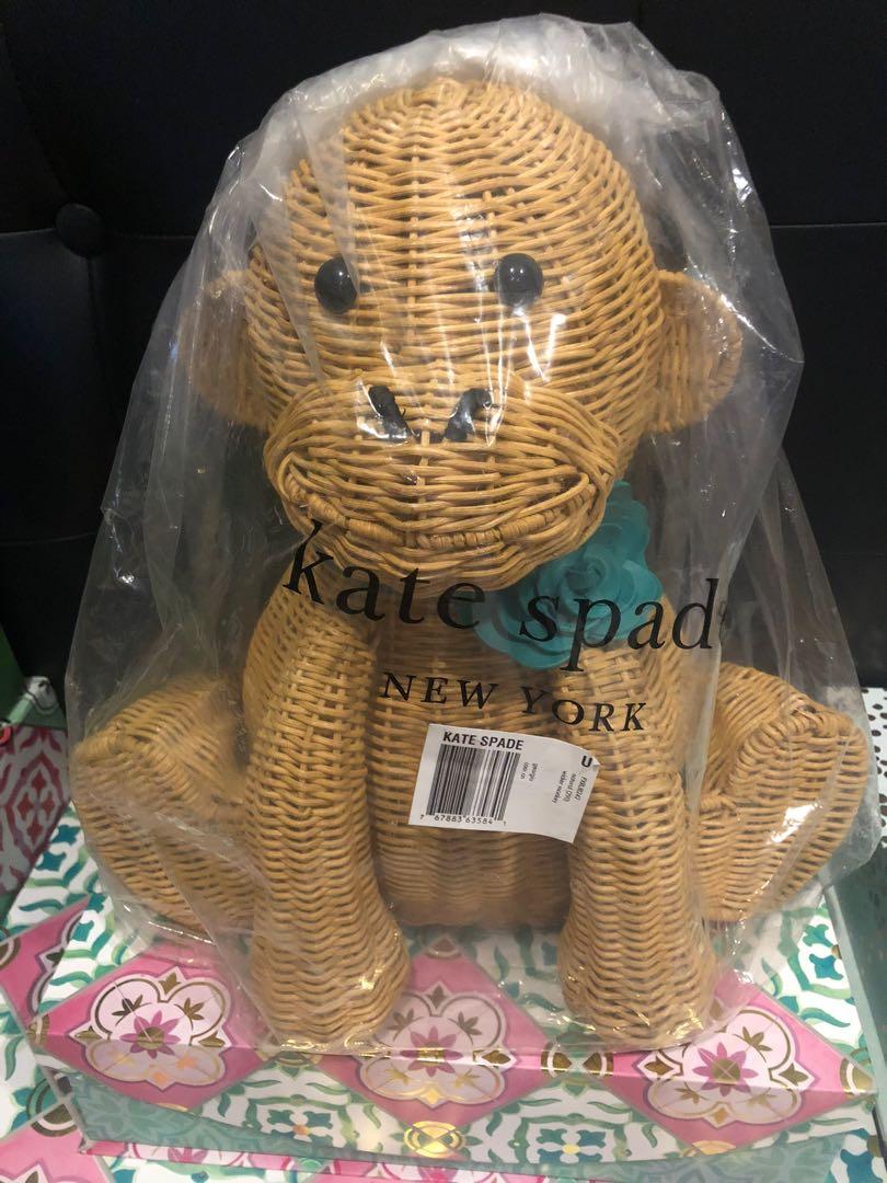 Kate spade wicker monkey sales