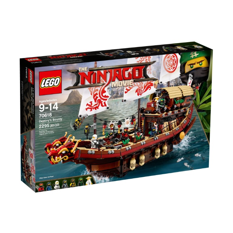 Lego Ninjago 70618 Destiny s Bounty Hobbies Toys Toys Games on Carousell
