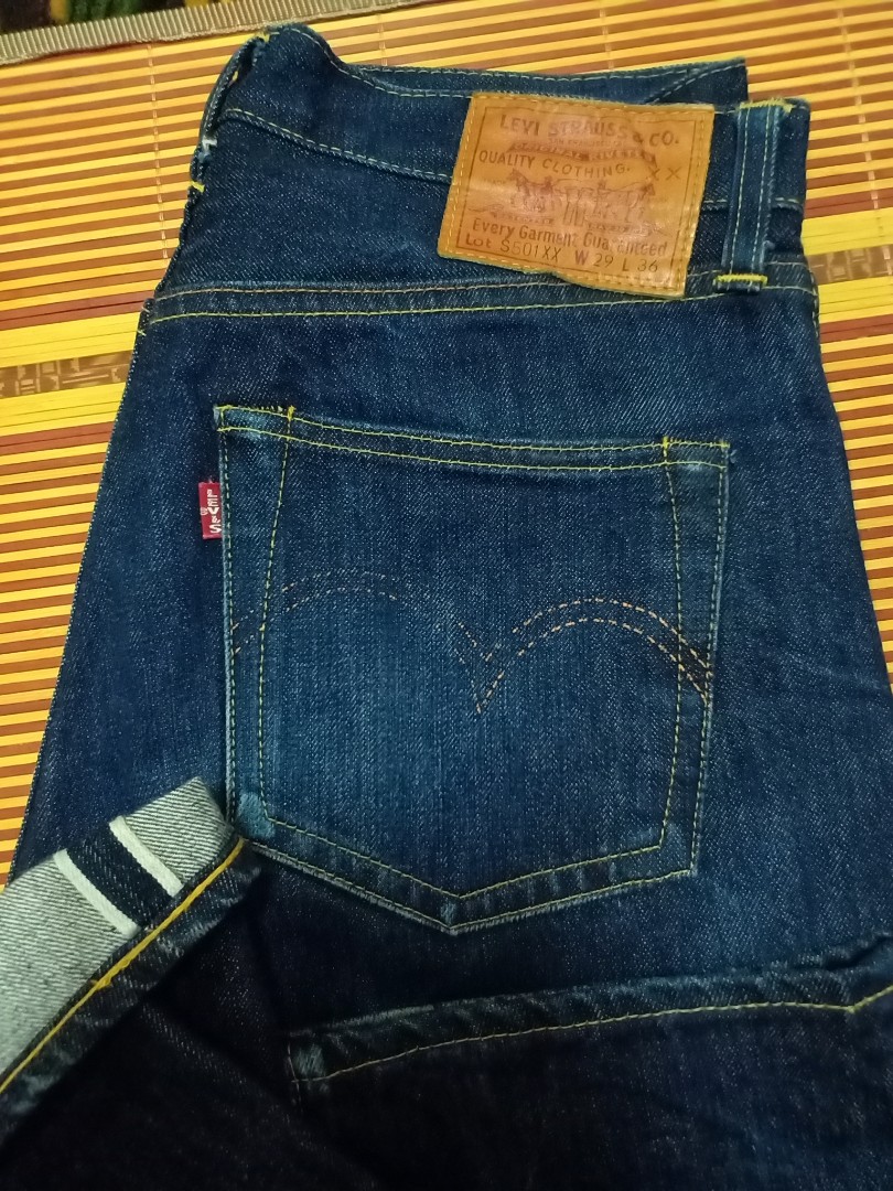 Levis big E S501xx made in usa, Men's Fashion, Bottoms, Jeans on Carousell