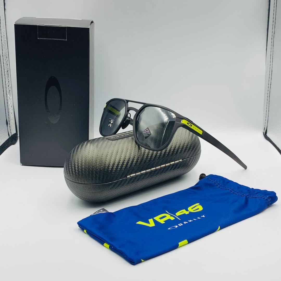 Limited Edition Oakley Latch Alpha VR46 Matte Black Prizm Black