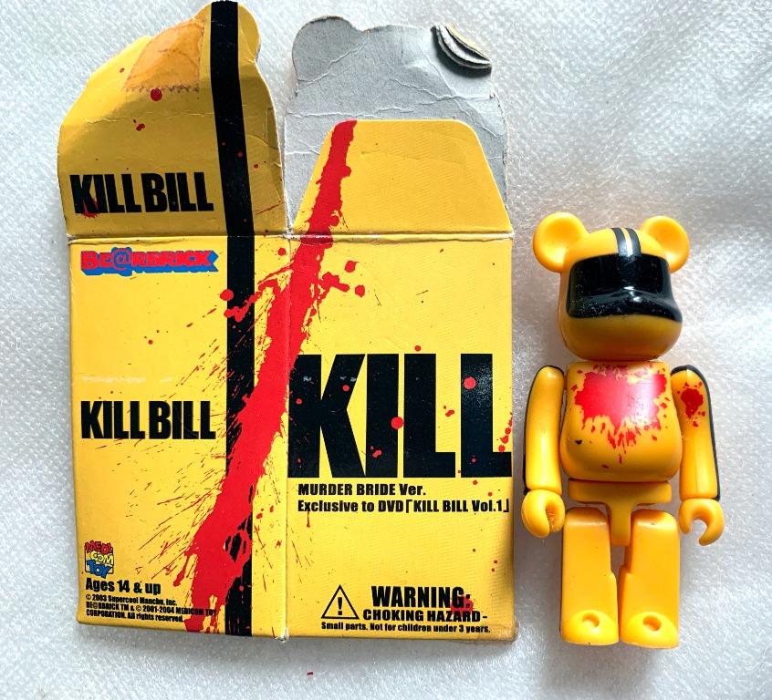 Medicom 100% Bearbrick Be@rbrick Kill Bill 標殺令血版, 興趣及遊戲
