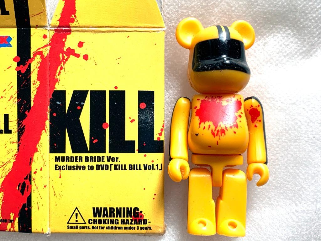 Medicom 100% Bearbrick Be@rbrick Kill Bill 標殺令血版, 興趣及遊戲