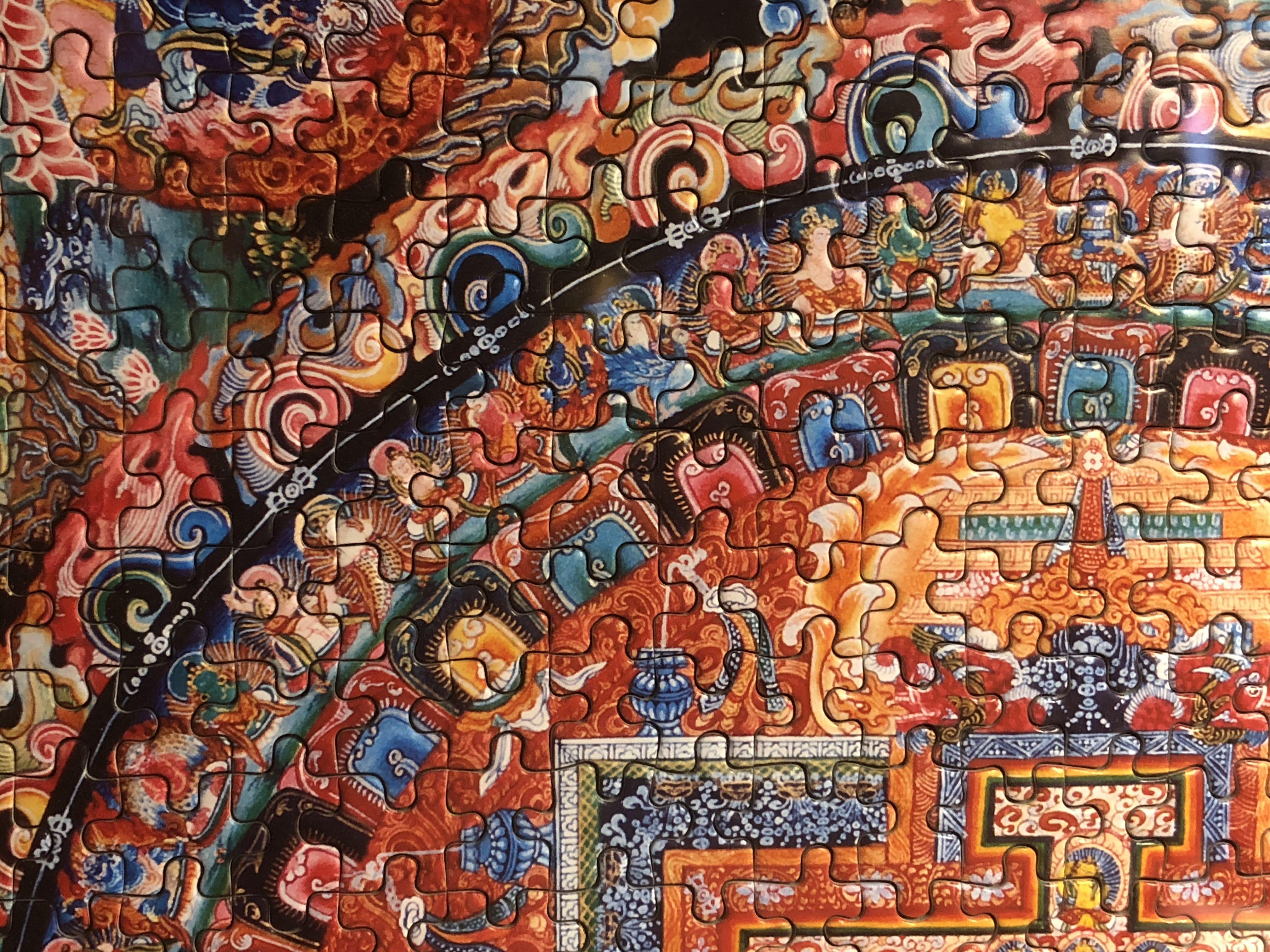 Mini puzzle 1000 世界極小拼圖[觀音曼荼羅], 興趣及遊戲, 玩具 遊戲類- Carousell