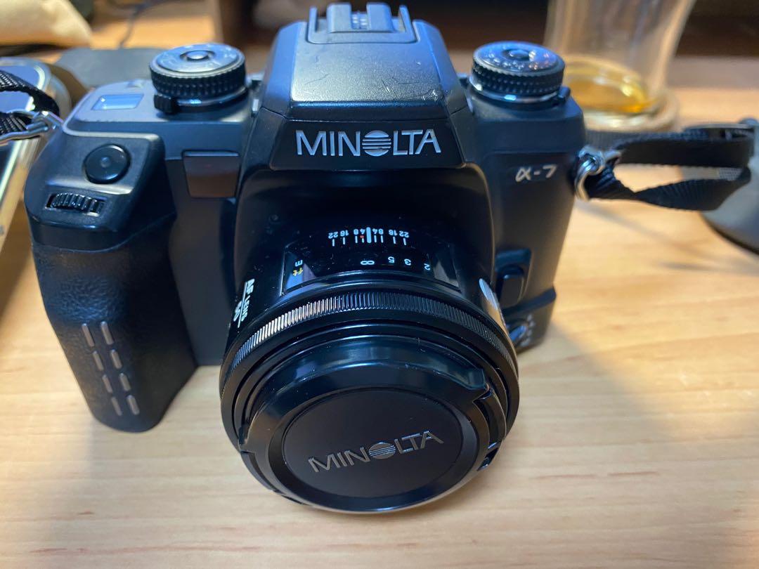 Minolta a7+Minolta AF 50mm f1.4 自動對焦底片相機