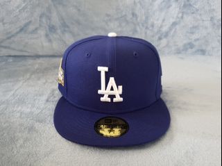 new era x mlb los angeles dodgers world series 2020 snapback cap blue